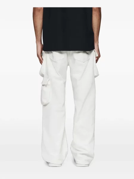 Pantaloni cargo Purple Brand alb