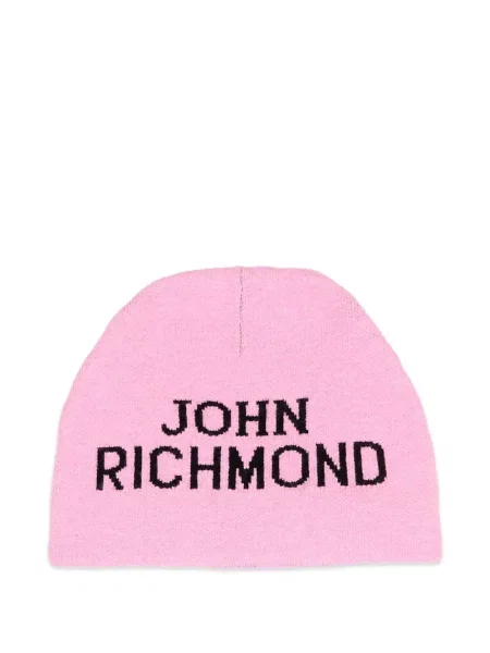 Czapka dziecięca John Richmond różowa