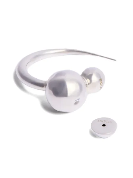 Cercei Patou argintiu