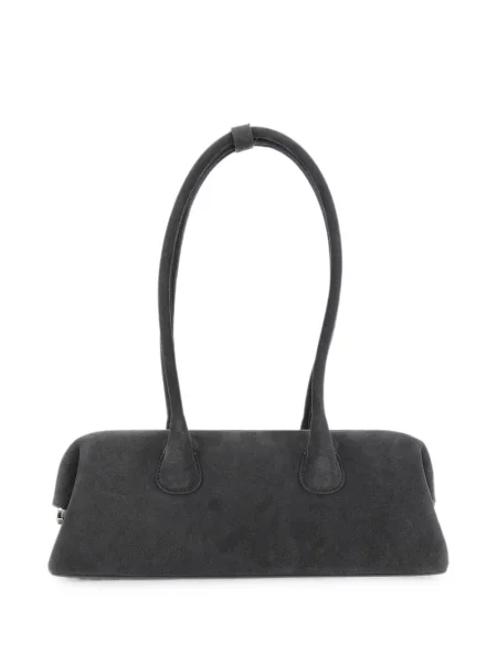 Geantă shopper Osoi din piele de căprioară gri