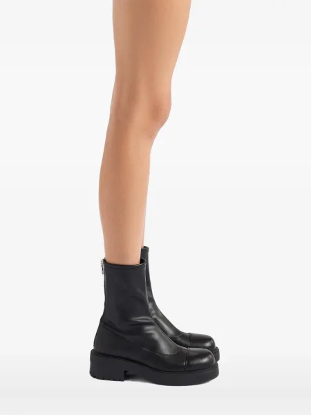 Botine Giuseppe Zanotti cu platformă negru