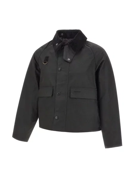 Woskowana kurtka Barbour czarna