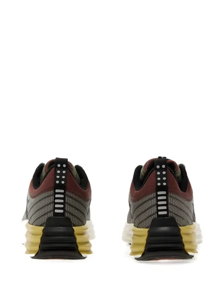 Lakierowane sneakersy Nike Pegasus skórzane retro żółte