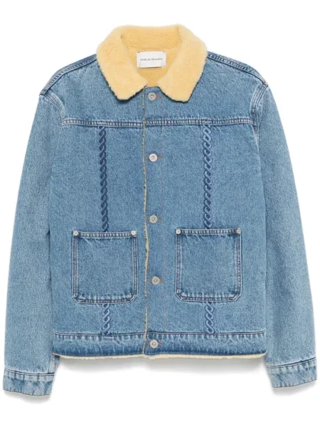 Džínová bunda Drôle De Monsieur modrá