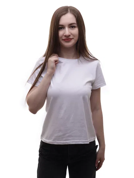 Футболка STREAM віскоза/поліестер білий