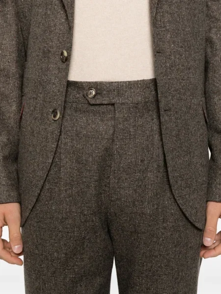 Костюм костюм Brunello Cucinelli кафяво
