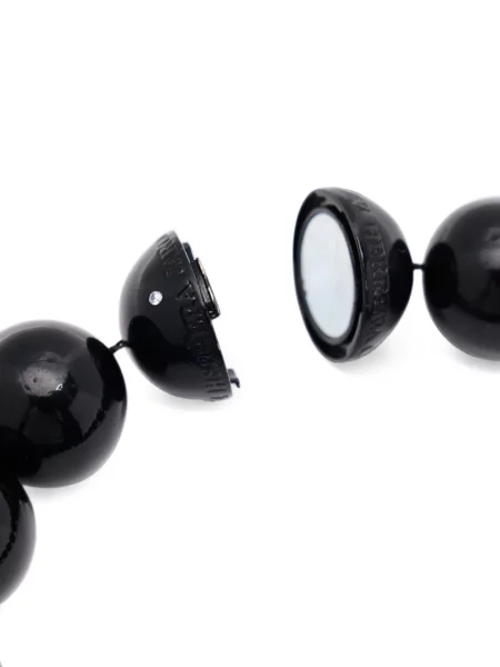 Colier Carolina Herrera cu mărgele negru
