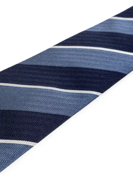 Cravată Paul Smith cu dungi albastru