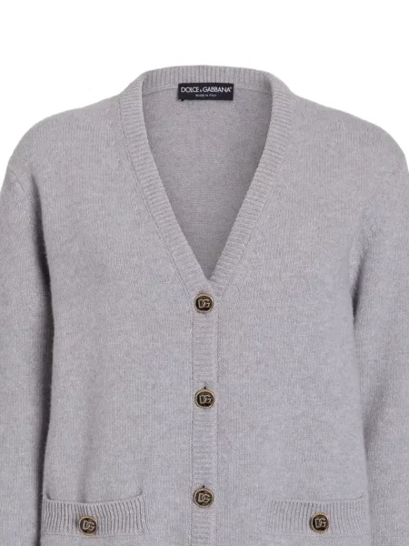 Cardigan Dolce & Gabbana de lână gri