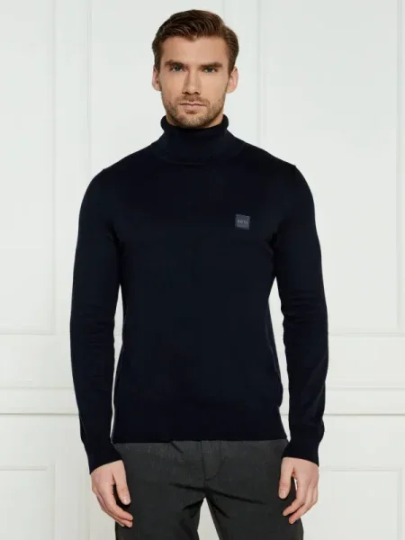 Pulover Boss Orange portocaliu