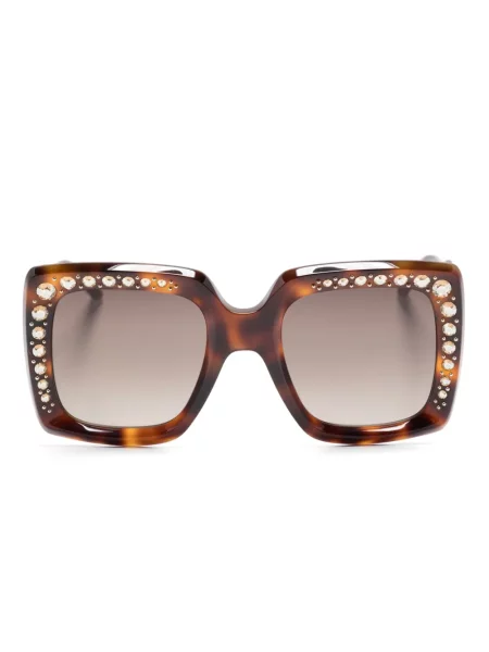 Ochelari de soare Carolina Herrera cu imagine maro