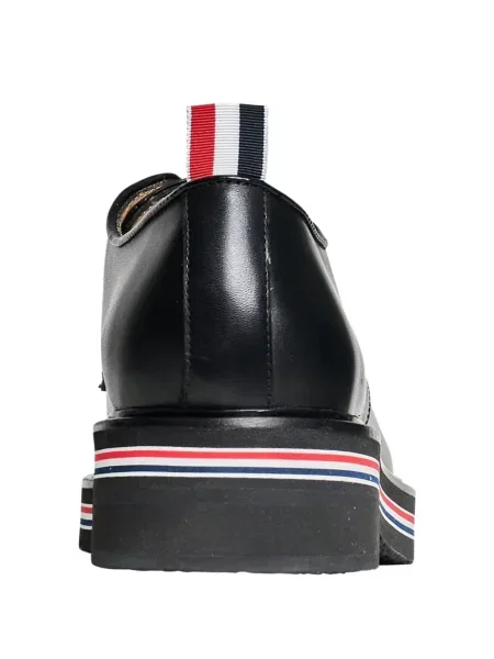 Pantofi derby Thom Browne din piele negru