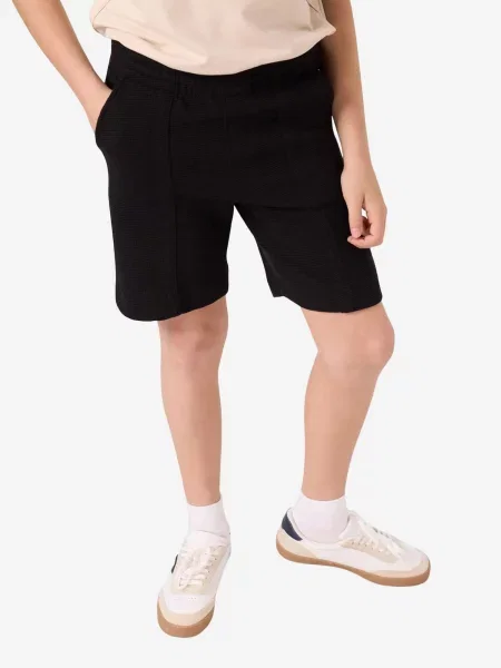 Tommy Life Hlače TOMMY Shorts aus Jersey in normaler Passform' crna