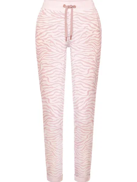 LASCANA Pantaloni / roz alb