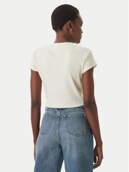 Calvin Klein Jeans Póló Sárga bézs