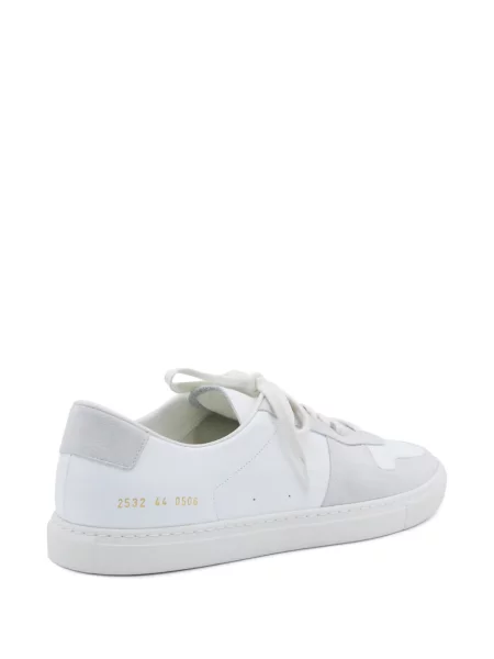 Sneakerși Common Projects cu șireturi din dantelă alb
