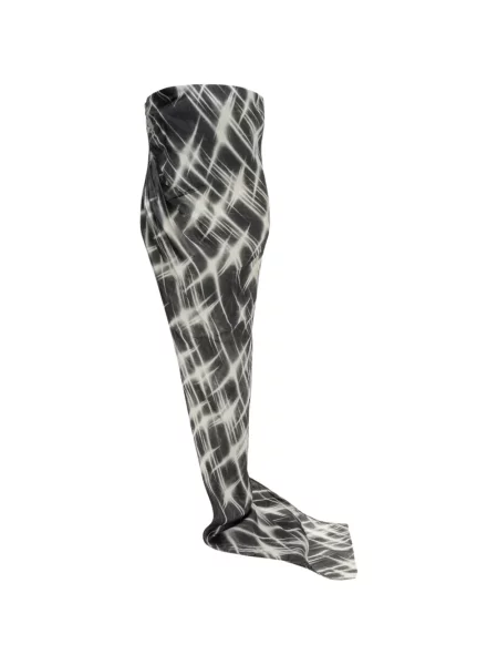 Top Rick Owens cu imagine fără bretele negru