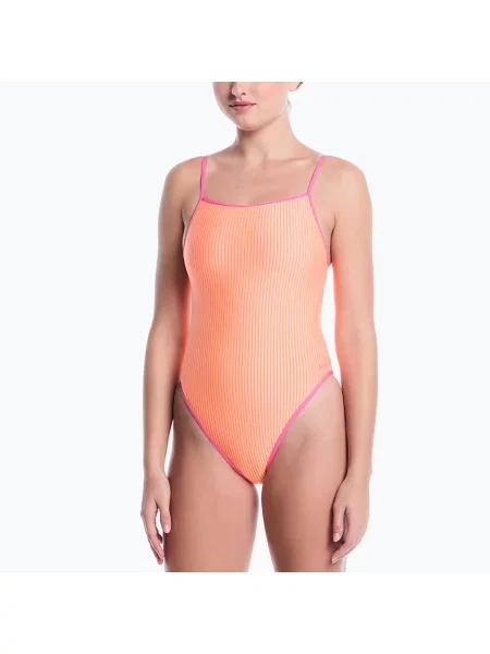 Costum de baie întregi Nike roz