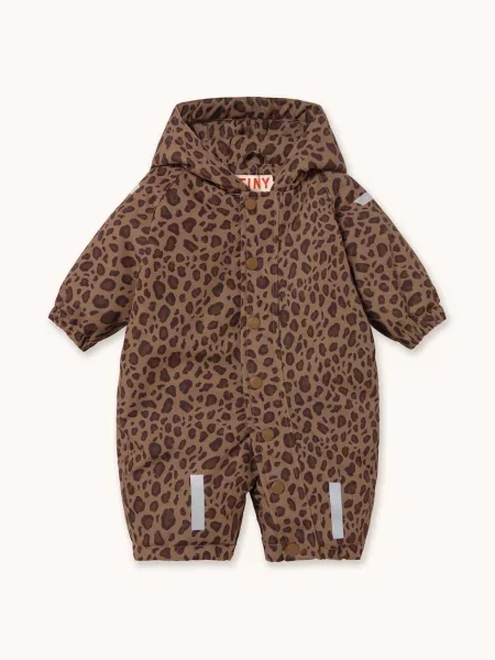 Tinycottons зимовий комбінезон для немовлят ANIMAL PRINT SNOW ONE-PIECE