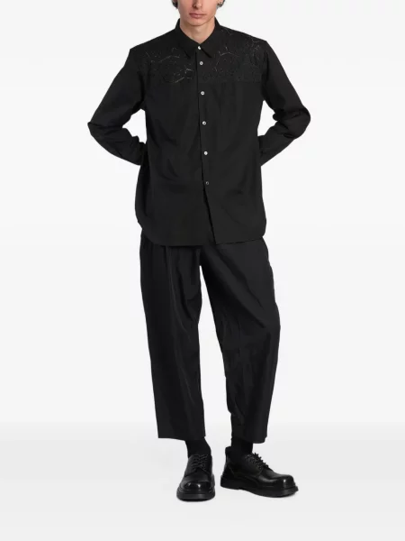Πουκάμισο Comme Des Garçons Homme Plus με δαντέλα μαύρο
