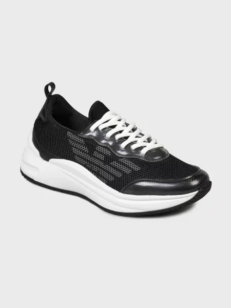 Кроссовки Emporio Armani черные