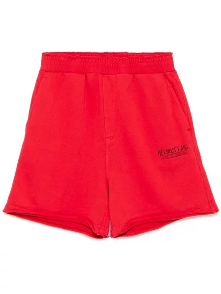 Pantaloni scurți Helmut Lang roșu