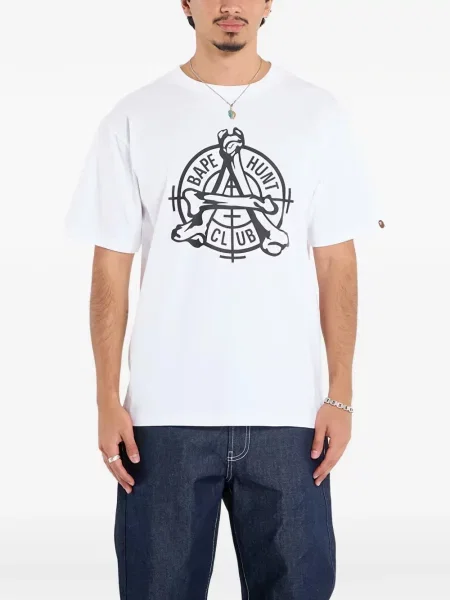 Tricou A Bathing Ape® alb