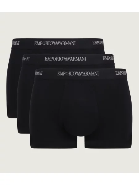 Emporio Armani 3 db-os boxeralsó szett fekete