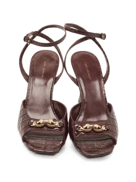 Sandale Tory Burch cu pană roșu