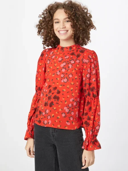 Dorothy Perkins Tricou / roz / portocaliu deschis / verde / sângeriu roșu