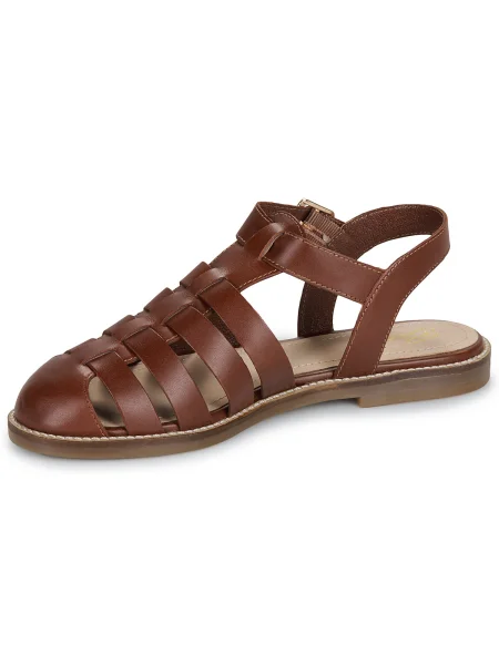 Pantofi Betty London maro