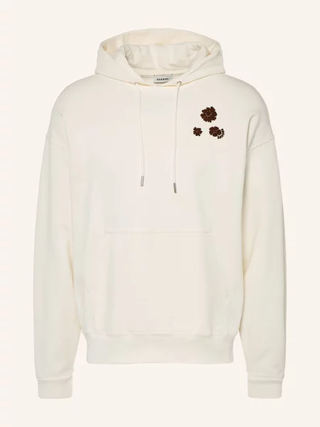 Sandro Bluza Z Kapturem Oversize beige beżowa
