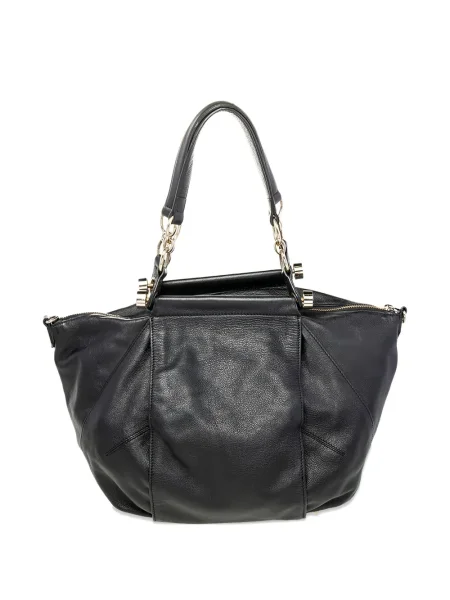 Geantă shopper Baldinini din piele negru