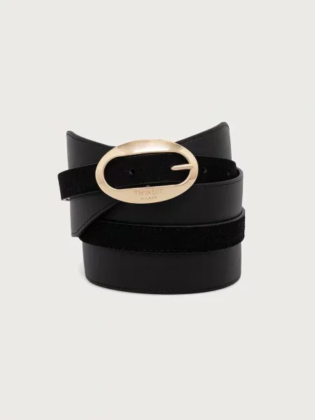 Twinset curea pentru femei negru