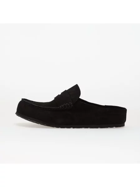 Sneakers Birkenstock Naples Wrapped Suede Leather Black EUR 44 negru