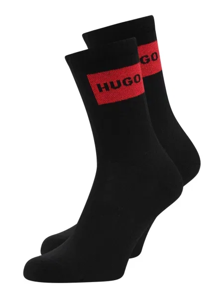 HUGO Red Șosete roșu negru