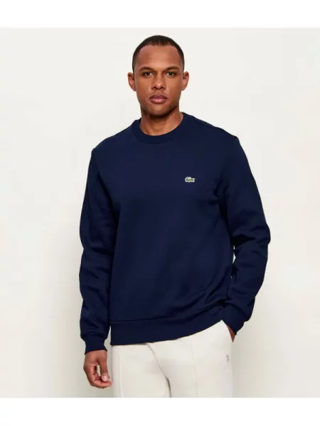 Hanorac Lacoste clasic albastru