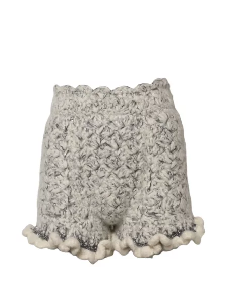 Pantaloni scurți Dolce & Gabbana cu talie înaltă tricotate