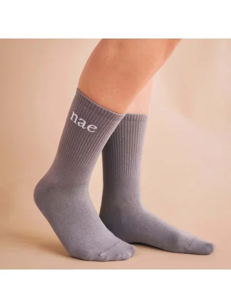 Ponožky Nae Vegan Shoes sivá