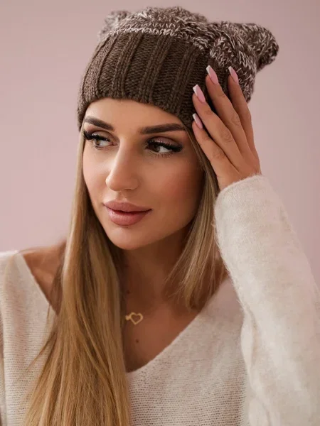 Șapcă Kesi din fleece maro