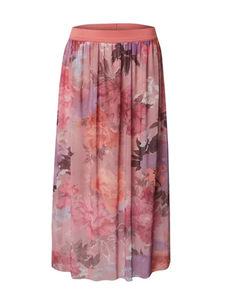 ABOUT YOU Fustă Tilda mov vânătă / mov lavandă / roz pal / cranberry roșu