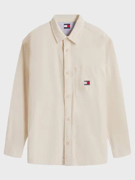 Рубашка Tommy Jeans белая