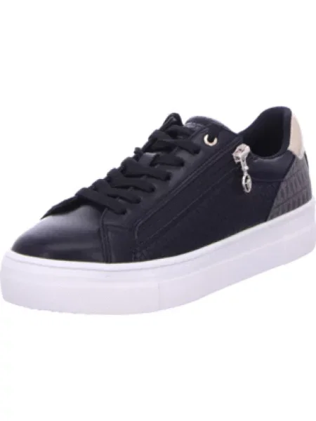Sneakersy Tamaris sznurowane niebieskie