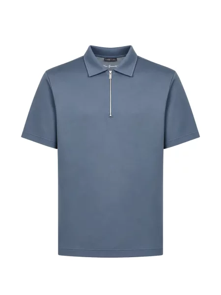 Scurt tricou polo Tombolini albastru