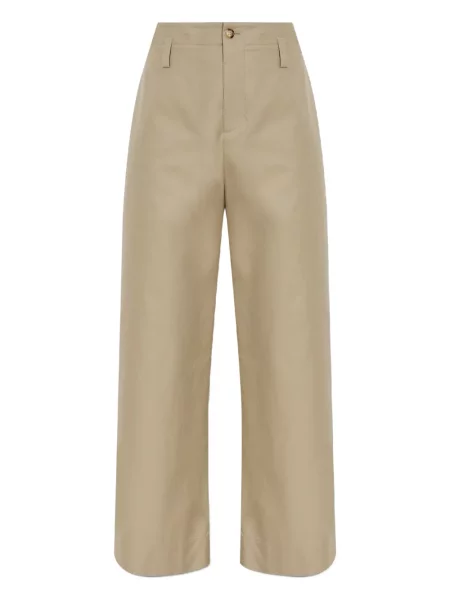 Pantaloni Alexander Mcqueen din poplin