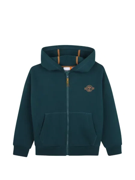 Bluza z kapturem dziecięca Timberland zielona