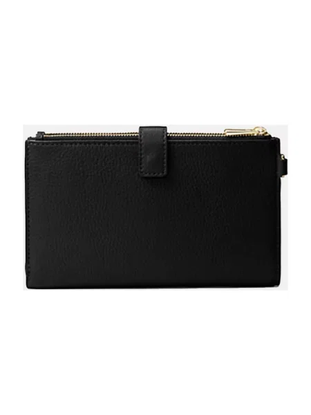 Portfel ze skóry naturalnej model ‘Jet Set’ Michael Michael Kors czarny