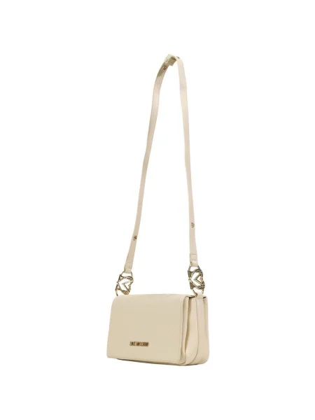 Geantă LOVE MOSCHINO Bej alb