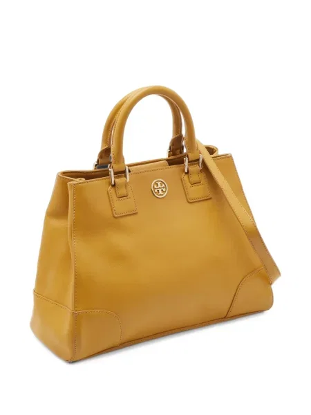 Geantă shopper Tory Burch galben