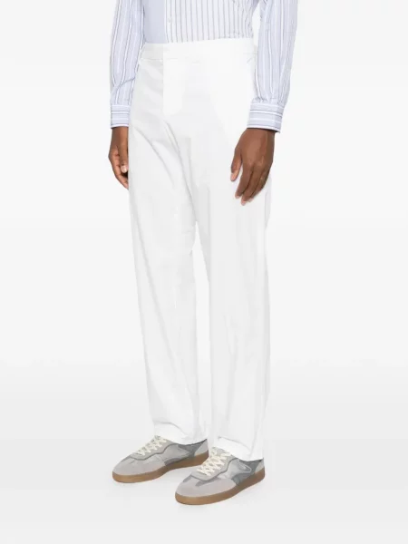 Pantaloni Dondup alb